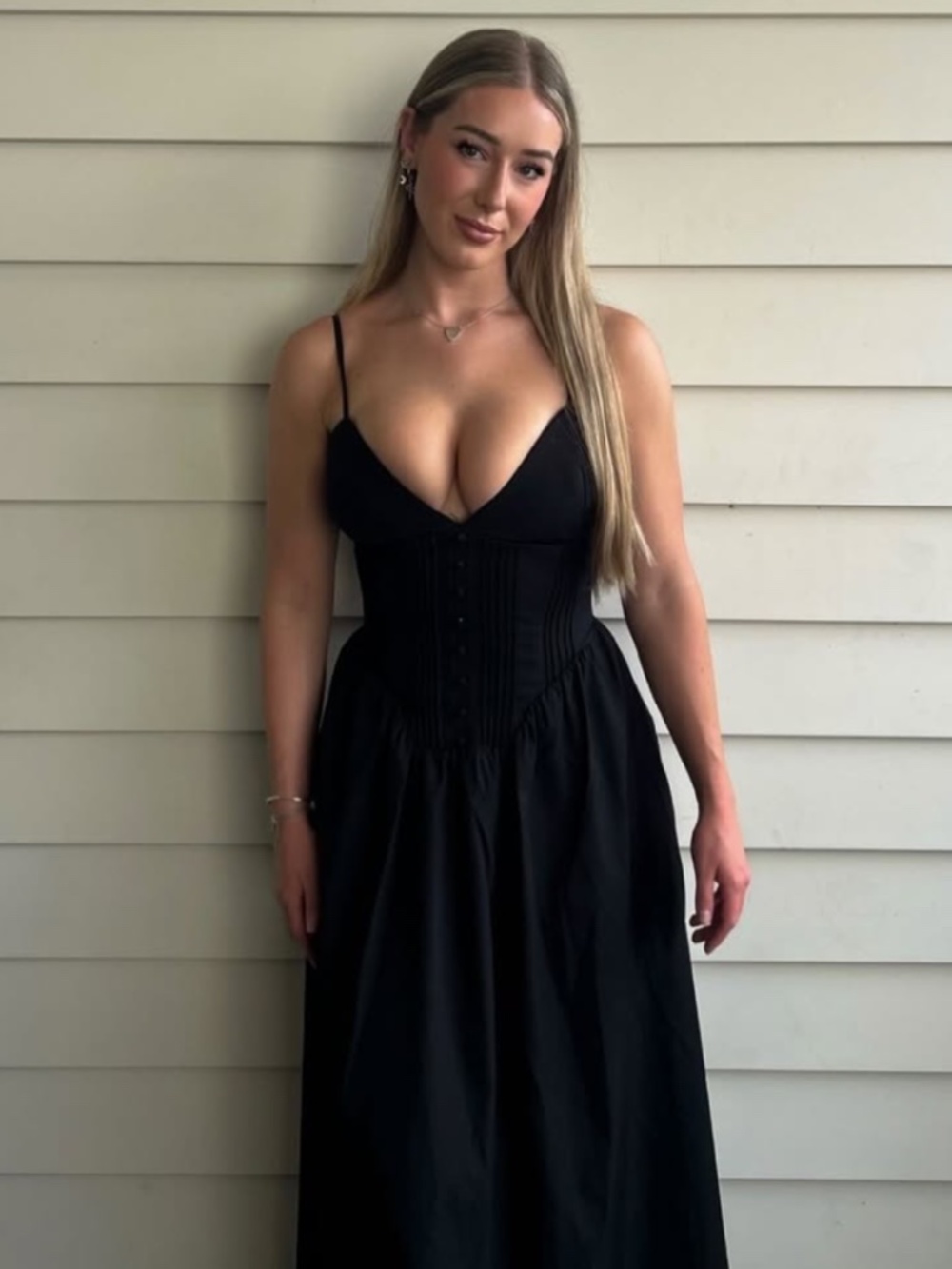 NEW House of CB Lova Dress Black Large - Picture 15 of 15
